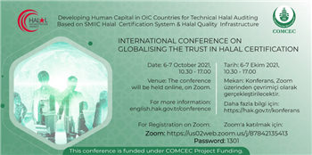 Conference Theme: Globalising the Trust in Halal Certification