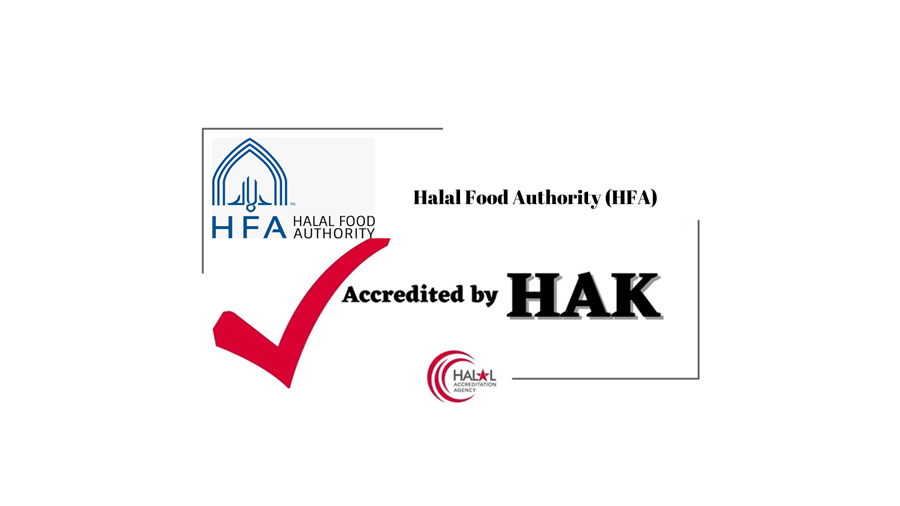 Halal Food Authority (HFA) is Accredited by HAK