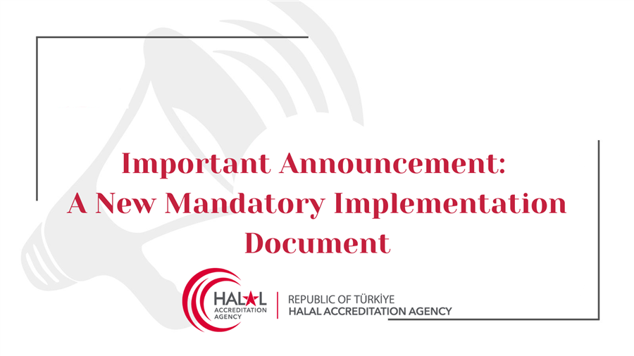 Important Announcement: A New Mandatory Implementation Document
