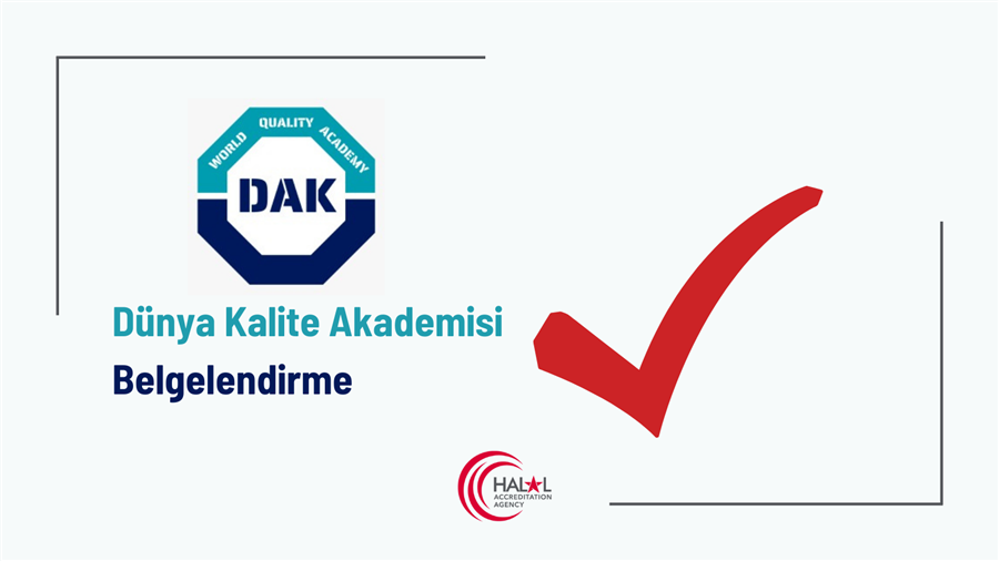 Dunya Kalite Akademisi Belgelendirme Inc. is Accredited by HAK 